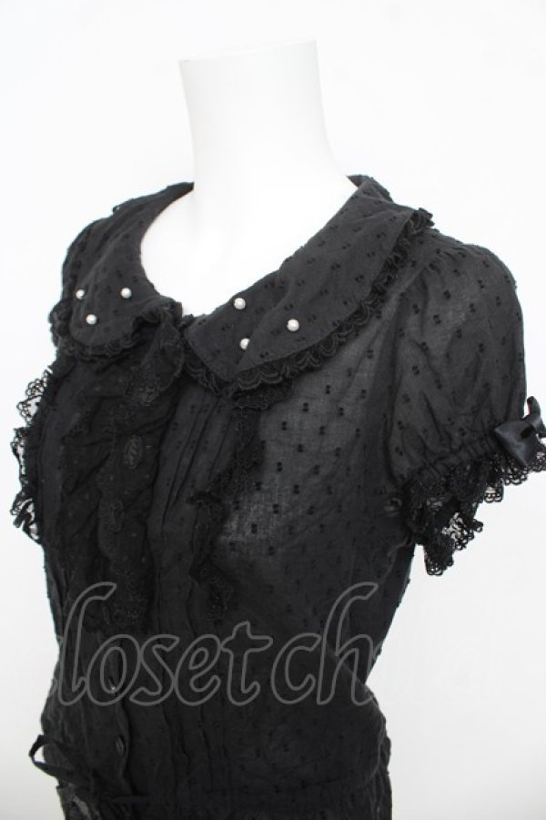 画像3: Angelic Pretty / フェアリーエアリーブラウス  黒 Y-26-03-13-001-AP-BL-SZ-ZY (3)