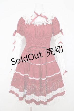 画像: Angelic Pretty / Eternal Dollワンピース（2025年）  赤 Y-26-03-13-130-AP-OP-SZ-ZY