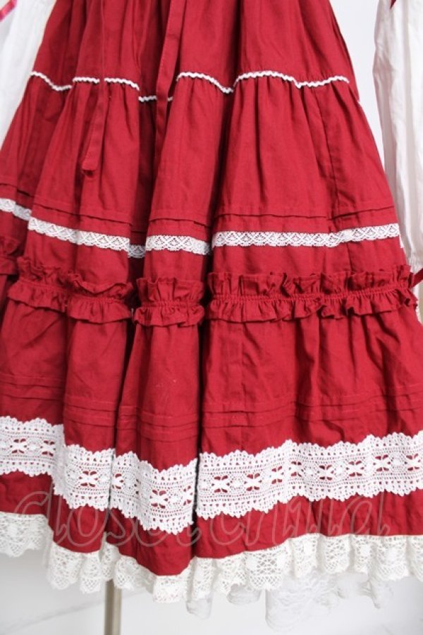 画像4: Angelic Pretty / Eternal Dollワンピース（2025年）  赤 Y-26-03-13-130-AP-OP-SZ-ZY (4)