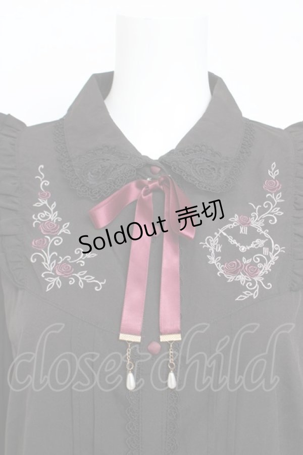 画像3: axes femme / 【my axes】ブラウス L 黒 Y-26-03-13-016-AX-BL-SZ-ZY (3)