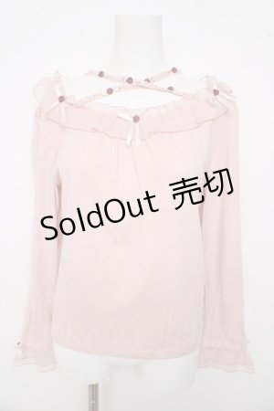 画像: axes femme / バラストラップフリルインナー F ピンク Y-26-03-13-017-AX-TO-SZ-ZY