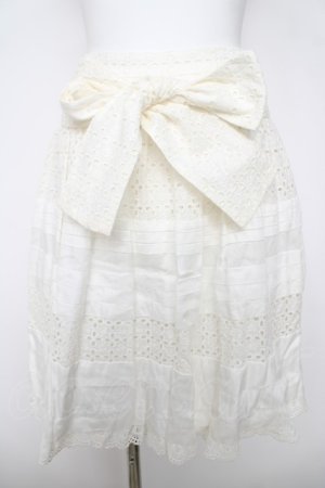 画像: Jane Marple / コットンレーススカート  シロ Y-26-03-13-138-JM-SK-SZ-ZY