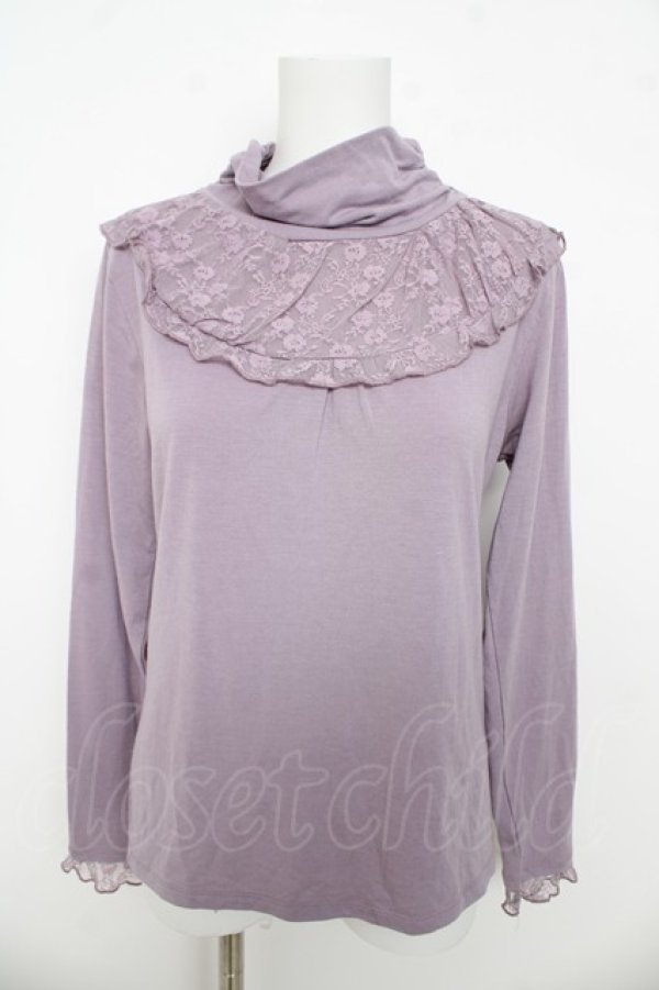 画像1: axes femme / HOTfemmeインナープルオーバー M ラベンダー Y-26-03-13-025-AX-TO-SZ-ZY (1)