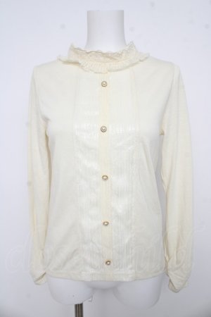 画像: axes femme / レースデザインカットソー M 生成り Y-26-03-13-039-AX-TO-SZ-ZY