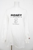 画像1: Honey Cinnamon / EAT YOU シナモンロンT F 白 Y-26-03-13-043-LO-TO-SZ-ZY (1)