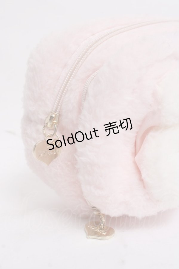 画像2: LIZ LISA / ビッグリボンポーチ  ピンク Y-26-03-16-041-LO-ZA-SZ-ZY (2)