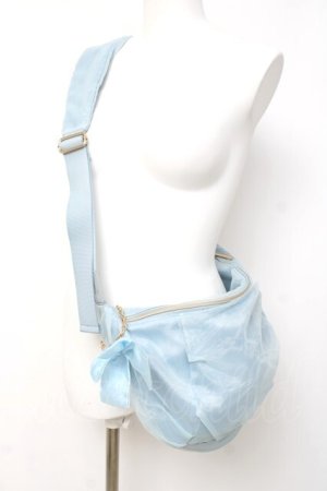 画像: m petit by misako / AMチュールリボンショルダーバッグ  淡水色 Y-26-03-16-045-LO-BG-SZ-ZY