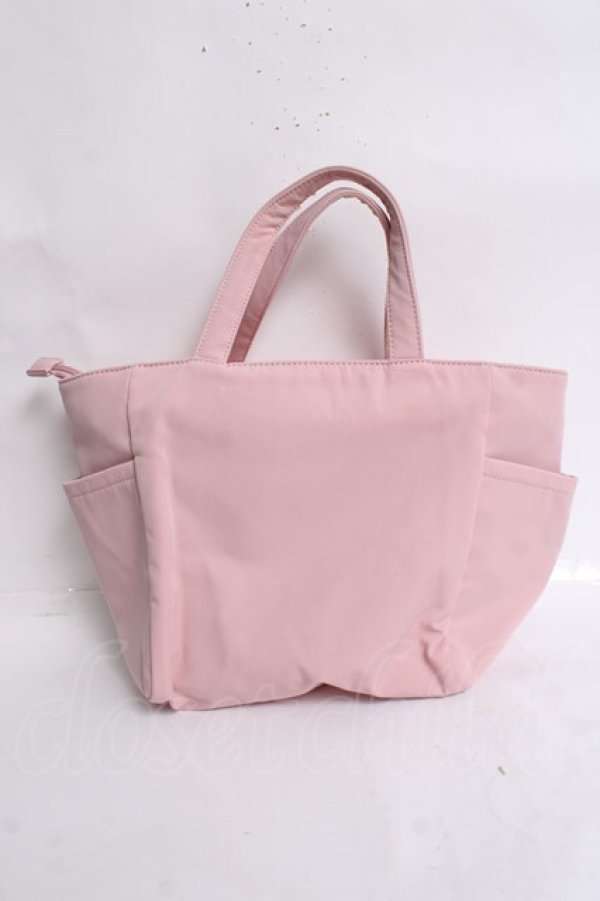 画像2: Maison de FLEUR / いちご刺繍サイドポケットトートバッグ F ピンク Y-26-03-16-046-LO-BG-SZ-ZY (2)