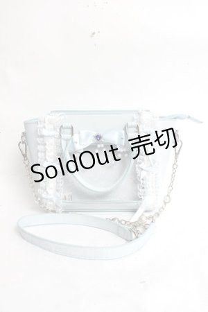 画像: Ank Rouge / 確定ファンサのおまじないビジューキルティングバニティBag バッグ  サックス Y-26-03-16-053-CA-BG-SZ-ZY