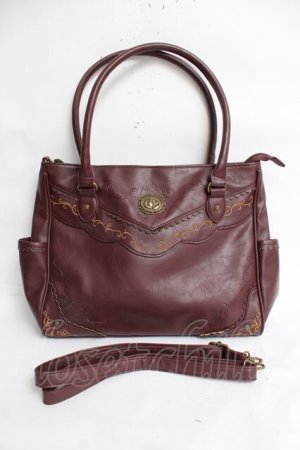 画像: axes femme / REDLabel A4トートバッグ  ワイン Y-26-03-16-054-AX-BG-SZ-ZY