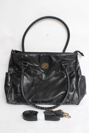 画像: axes femme / REDLabel A4トートバッグ  黒 Y-26-03-16-055-AX-BG-SZ-ZY