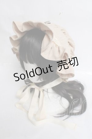 画像: Eri Aino's collaboration / AE*ボンネット  中薄橙 Y-26-03-16-056-LO-AC-SZ-ZY