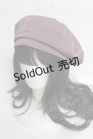 画像: axes femme POETIQUE / バックリボンベレー帽  ピンク Y-26-03-16-059-AX-AC-SZ-ZTK048