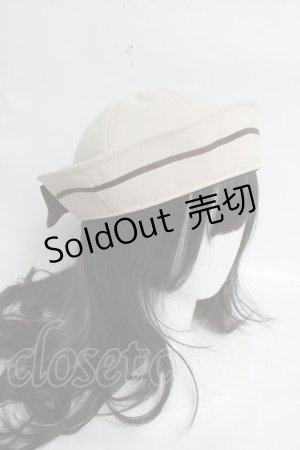 画像: Kurumi Collaboration / KRM*マリンハット  オフベージュ Y-26-03-16-061-LO-AC-SZ-ZTK048
