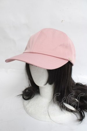 画像: axes femme / プレート付きキャップ  ピンク Y-26-03-16-064-AX-AC-SZ-ZY
