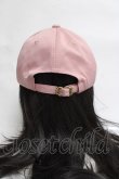 画像3: axes femme / プレート付きキャップ  ピンク Y-26-03-16-064-AX-AC-SZ-ZY (3)
