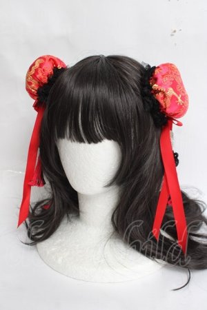 画像: LOLITAその他(お買取対象外) / シニヨンクリップセット  赤 Y-26-03-16-067-LO-ZA-SZ-ZY