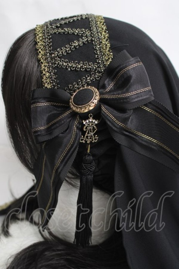 画像3: ALICE and the PIRATES / バステトヴェール  黒/ゴールド Y-26-03-16-069-PA-TO-SZ-ZY (3)