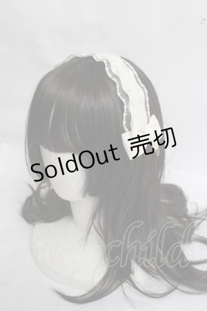 画像: m petit by misako / AM*NIヘッドドレスA  淡薄橙 Y-26-03-16-071-LO-AC-SZ-ZY