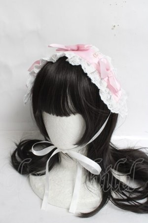 画像: LOLITA / ヘッドドレス  ピンク Y-26-03-16-073-LO-AC-SZ-ZY