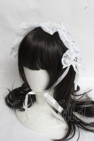 画像: MABLE / レースヘッドドレス   Y-26-03-16-074-GO-AC-SZ-ZY