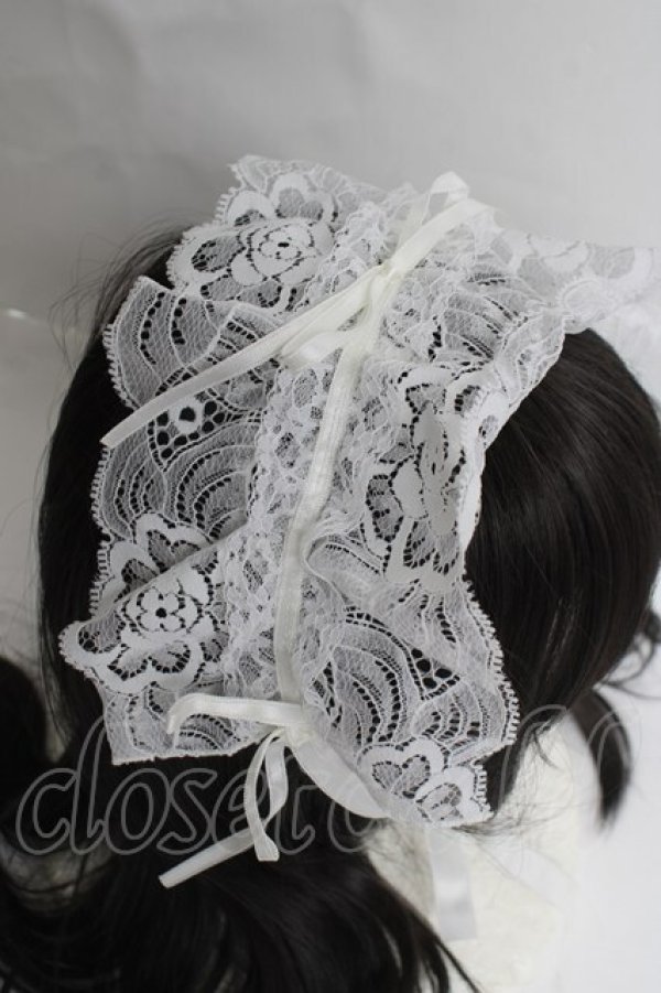 画像4: MABLE / レースヘッドドレス   Y-26-03-16-074-GO-AC-SZ-ZY (4)