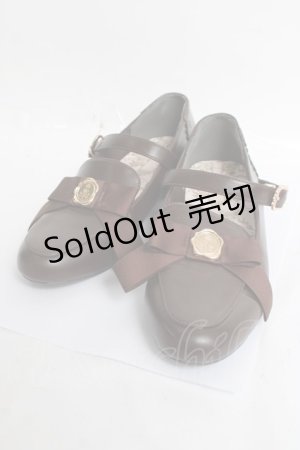 画像: m petit by misako / AMPUリボンPPS L 中茶 Y-26-03-16-080-LO-SH-SZ-ZY