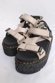 画像1: Dr.Martens （Getta Grip） / KIMBER　サンダル UK6 オフベージュ Y-26-03-16-082-PU-SH-SZ-ZY (1)