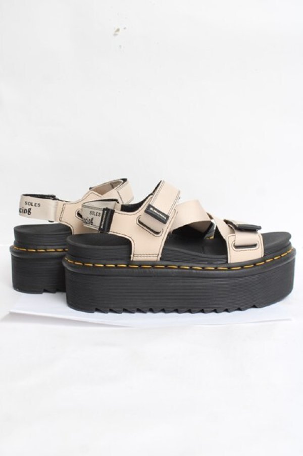 画像4: Dr.Martens （Getta Grip） / KIMBER　サンダル UK6 オフベージュ Y-26-03-16-082-PU-SH-SZ-ZY (4)
