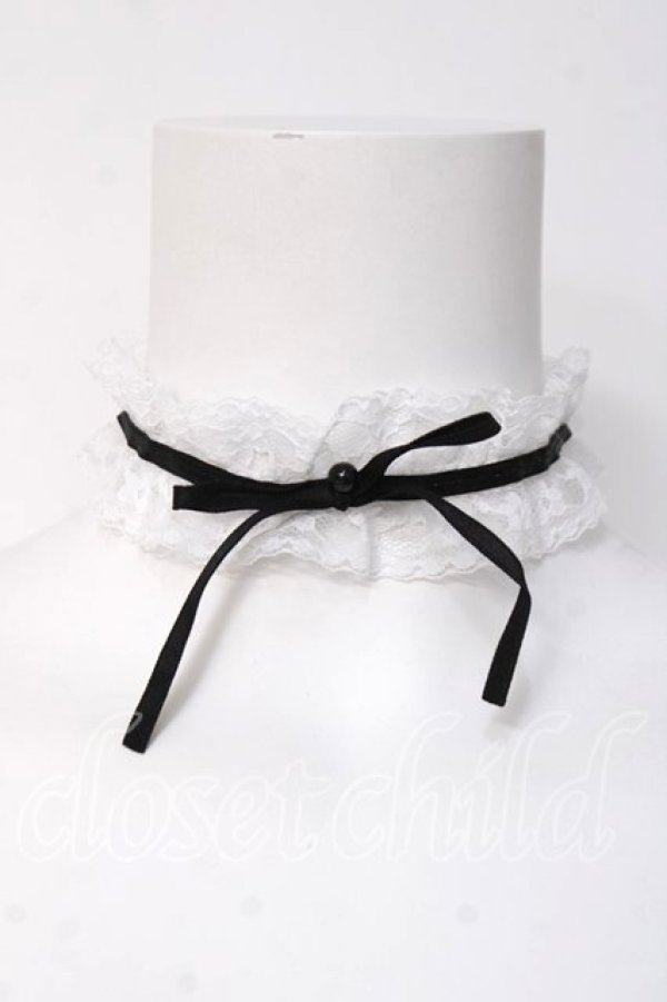 画像1: MABLE / レースチョーカー   Y-26-03-16-010-GO-AC-SZ-ZY (1)