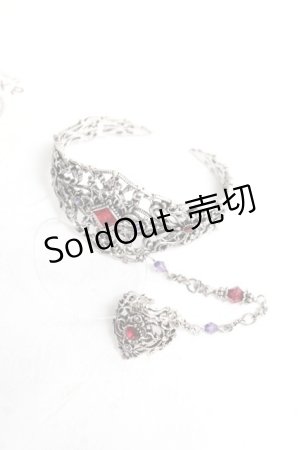 画像: axes femme POETIQUE / アラビアンフィンガーブレスレット  シルバー Y-26-03-16-012-AX-AC-SZ-ZY