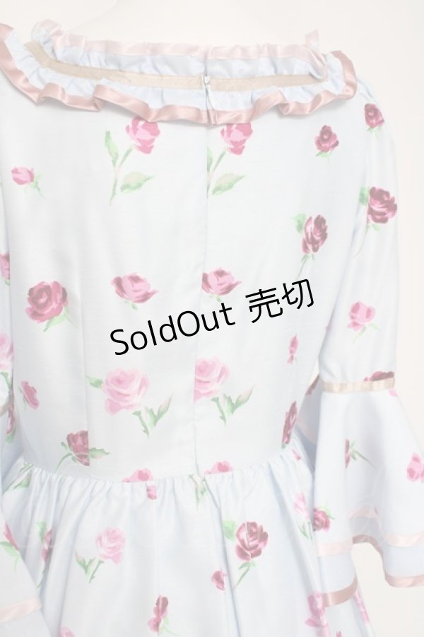 画像4: JESUS DIAMANTE / ベルサイユワンピース M サックス Y-26-03-16-101-JE-OP-SZ-ZY (4)