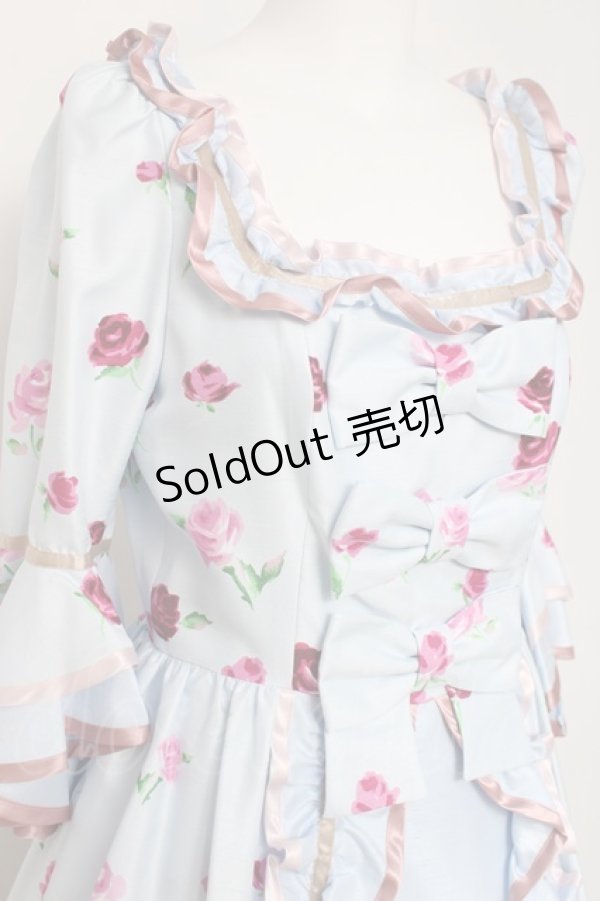 画像5: JESUS DIAMANTE / ベルサイユワンピース M サックス Y-26-03-16-101-JE-OP-SZ-ZY (5)