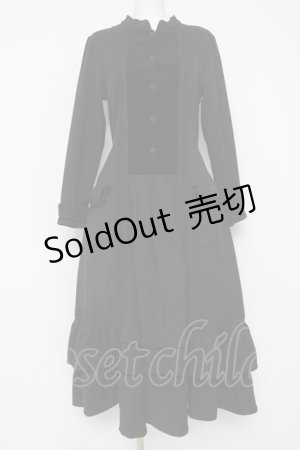 画像: SERAPHIM / パンセの夜想ドレス  黒 Y-26-03-16-104-LO-OP-AS-ZY