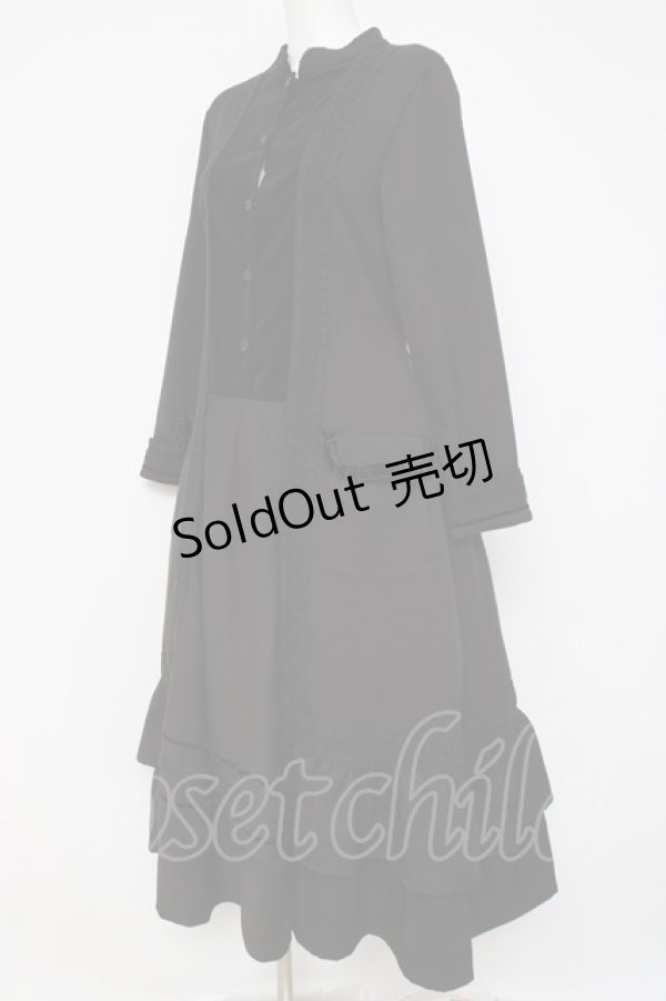 画像2: SERAPHIM / パンセの夜想ドレス  黒 Y-26-03-16-104-LO-OP-AS-ZY (2)