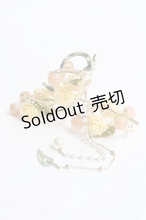 画像: axes femme POETIQUE / ローズヘアークリップ   Y-26-03-16-013-AX-AC-SZ-ZY