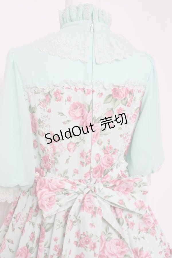 画像4: Angelic Pretty / Dramatic Roseワンピース  ミント Y-26-03-16-105-AP-OP-AS-ZY (4)