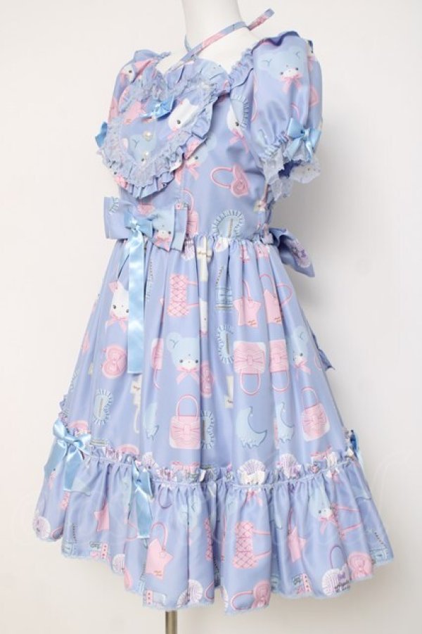 画像2: Angelic Pretty / Dream Bag Collectionワンピース  サックス Y-26-03-16-106-AP-OP-AS-ZY (2)