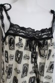 画像4: HYSTERIC GLAMOUR / スカルガールチュールトップス F オフ Y-26-03-16-112-PU-BL-SZ-ZY (4)