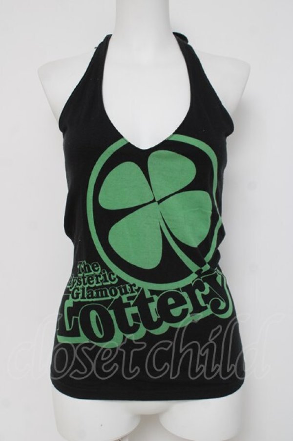 画像1: Hysteric / クローバーptホルタートップス F 黒 Y-26-03-16-113-PU-TO-SZ-ZY (1)