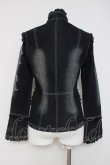 画像3: Ozz On / 袖刺繍デニムジャケット  インディゴ Y-26-03-16-123-OO-JA-SZ-ZY (3)