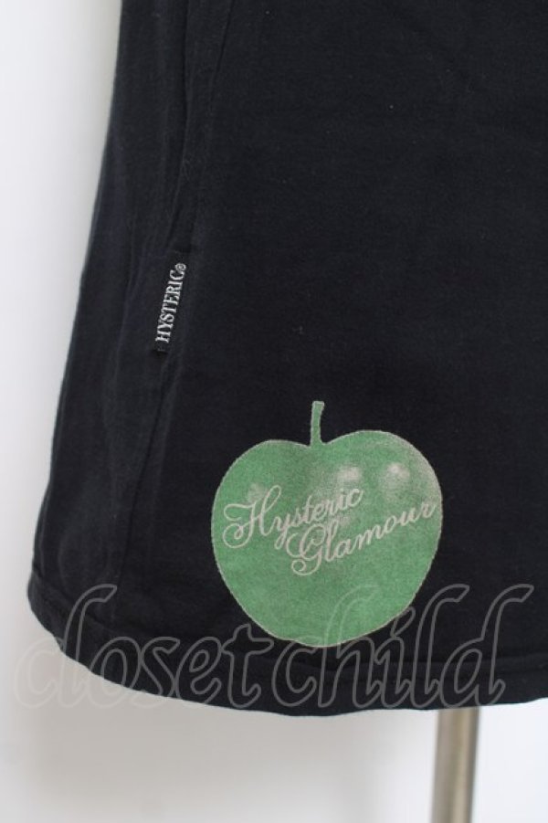 画像3: HYSTERIC GLAMOUR / APPLE GIRL 半袖Tシャツ F ブラック Y-26-03-16-128-PU-TO-SZ-ZY (3)