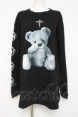 画像1: TRAVAS TOKYO / Furry bear L/S Tee F ブラック Y-26-03-16-134-PU-TO-SZ-ZY (1)