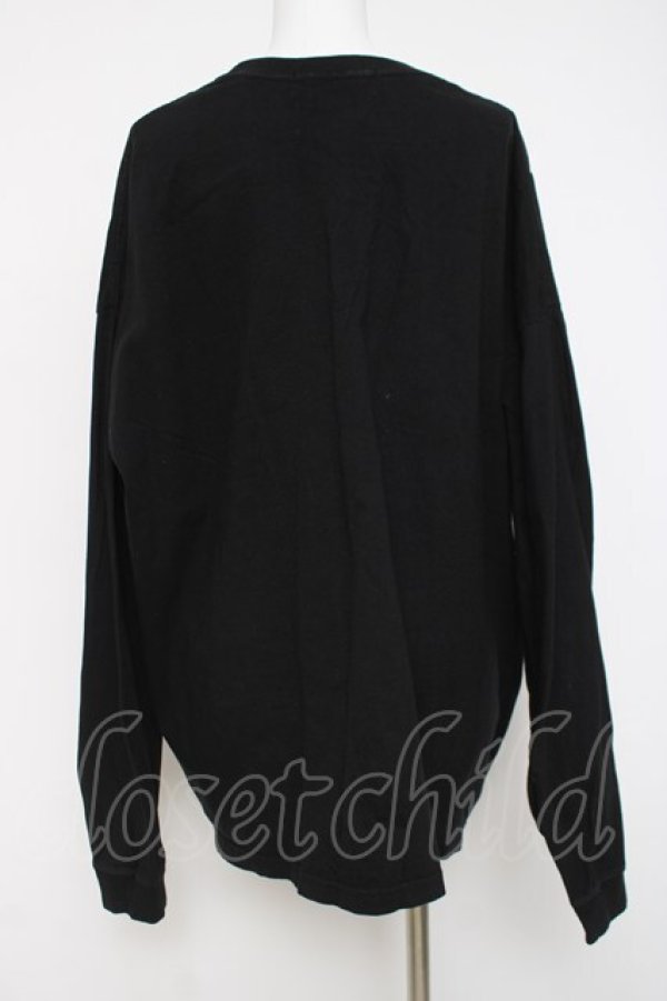 画像2: ililil / DESPAIR SKULL ロンT F ブラック Y-26-03-16-136-PU-TO-SZ-ZY (2)