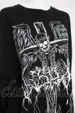 画像3: ililil / DESPAIR SKULL ロンT F ブラック Y-26-03-16-136-PU-TO-SZ-ZY (3)