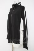 画像2: REFLEM / BIG切替ジャージ/オーバーサイズジャージトップス F ブラック/ホワイト Y-26-03-16-138-PU-TO-SZ-ZY (2)