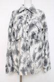 画像1: REFLEM / オーバームラ染めシャツ F グレー Y-26-03-16-141-PU-BL-SZ-ZY (1)