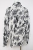 画像3: REFLEM / オーバームラ染めシャツ F グレー Y-26-03-16-141-PU-BL-SZ-ZY (3)