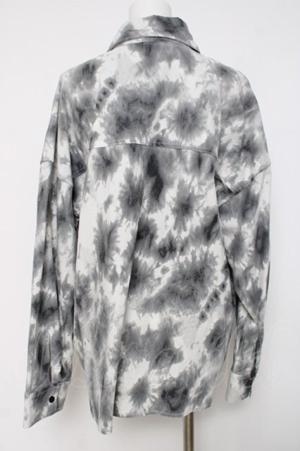 画像3: REFLEM / オーバームラ染めシャツ F グレー Y-26-03-16-141-PU-BL-SZ-ZY (3)