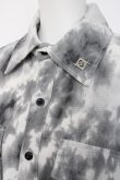 画像4: REFLEM / オーバームラ染めシャツ F グレー Y-26-03-16-141-PU-BL-SZ-ZY (4)